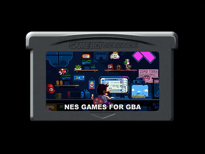 Party Games Nintendo Switch - 32ビットゲームカード：163個のNESゲーム（GBA対応）（アメリカ版！！） 英語!! )