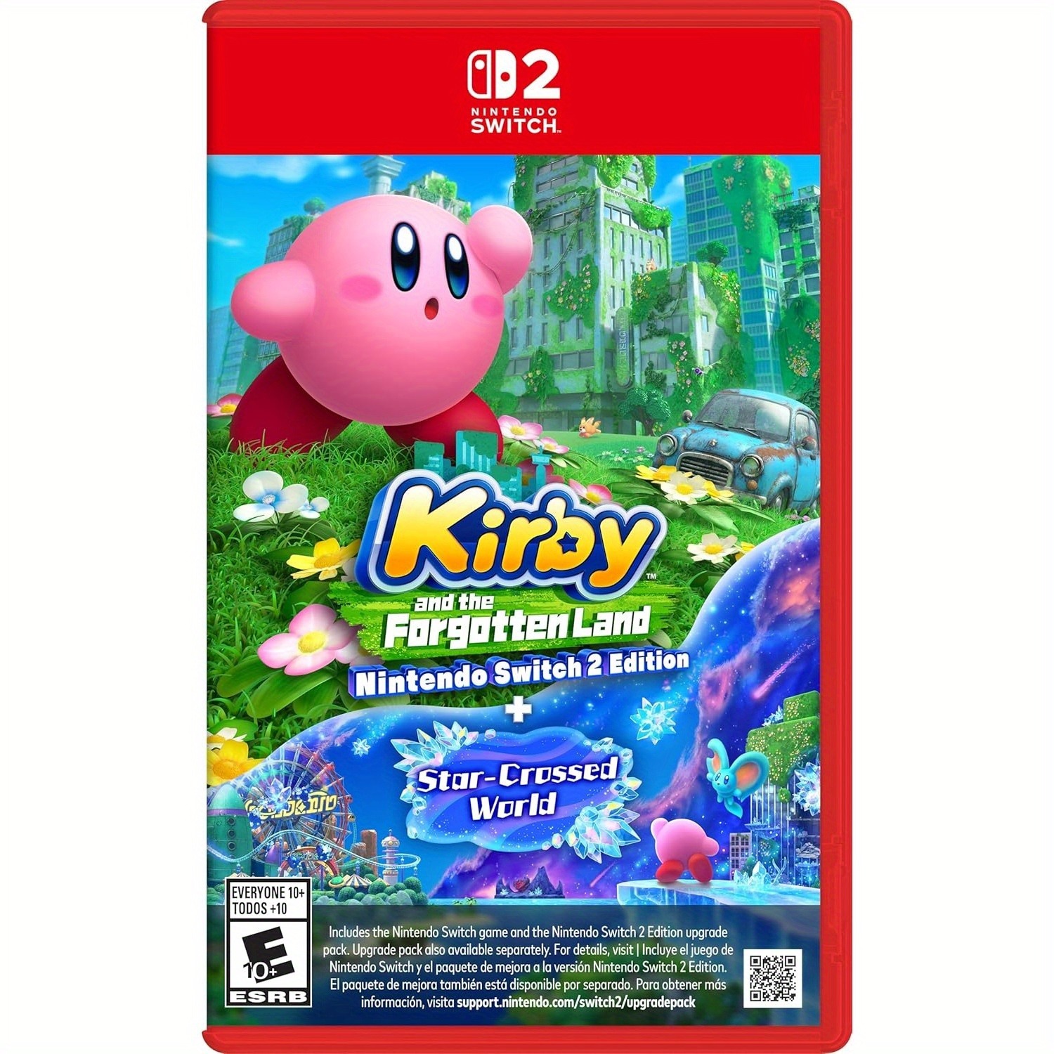 Party Games Nintendo Switch - カービィと忘れられた土地 + スタークロスドワールド 物理ビデオゲームカード（ニンテンドースイッチ2版）-香港版