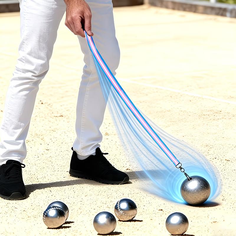 Bocce Ball Lawn - 磁気ボール投げ拾い器 ポータブルボッチボールピッカー 芝生、アウトドア活動、ホームスポーツパーティー用のリサイクルデバイス