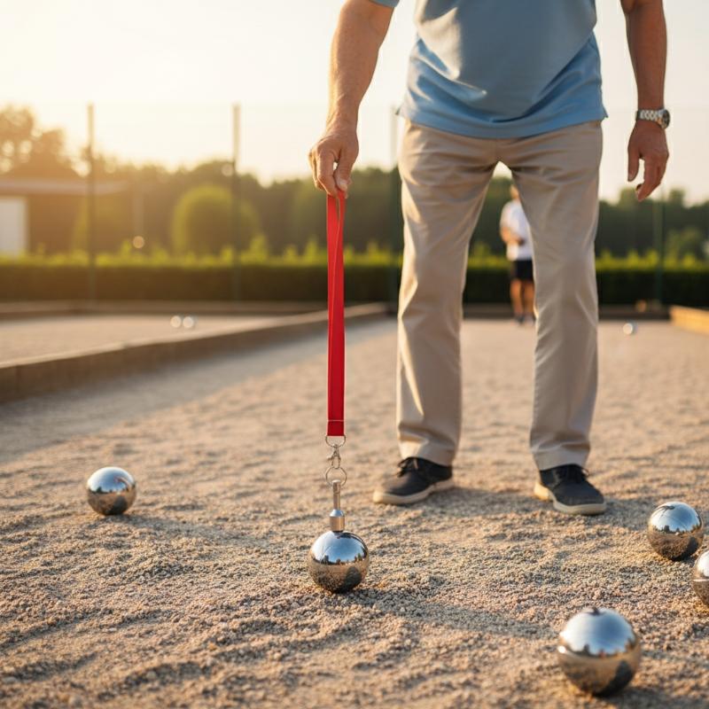 Bocce Ball Lawn - (BF06)磁気ボール投げ拾い器 ポータブルボッチボールピッカー 芝生用リサイクルデバイス 屋外活動、ホームスポーツパーティー用