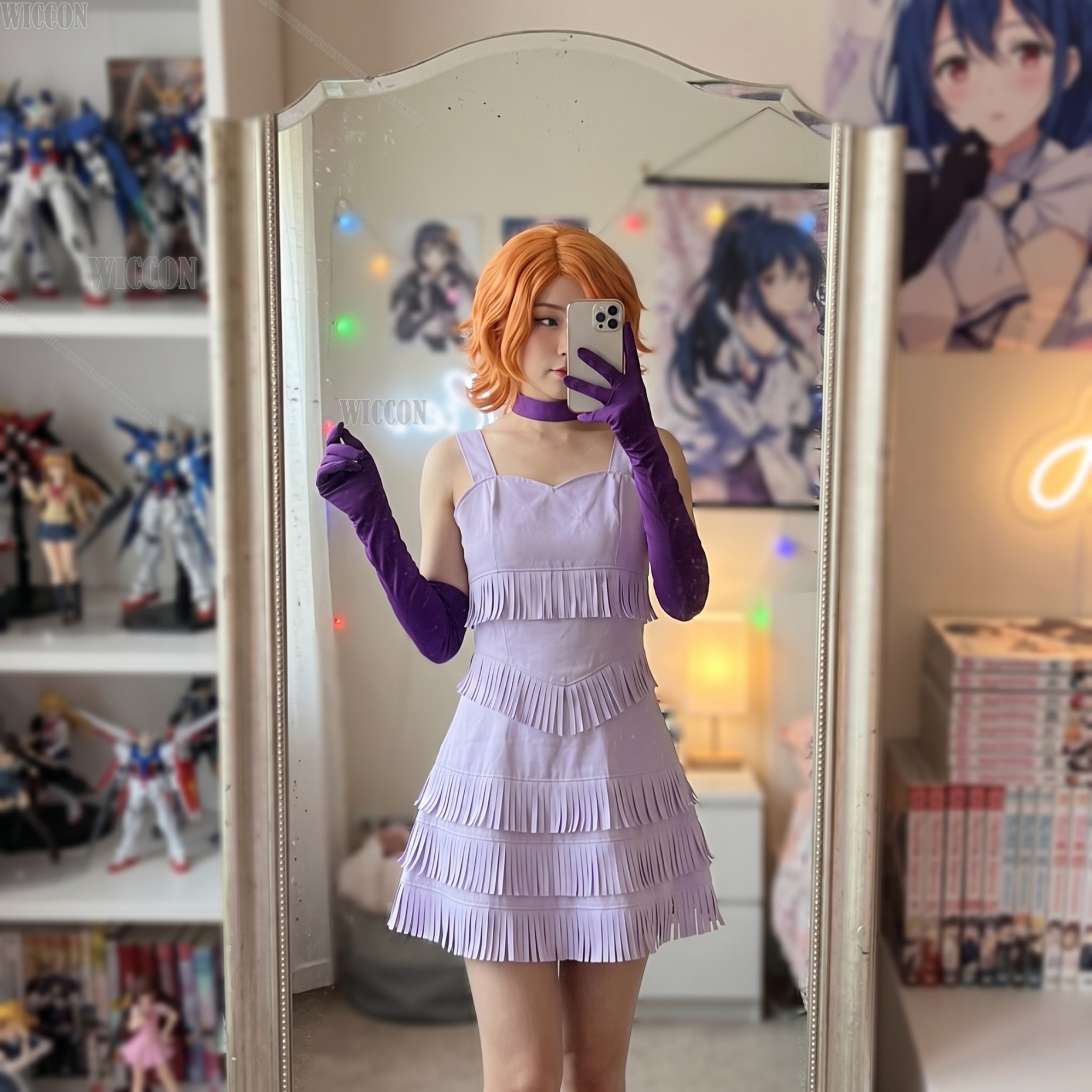Party Games Mafia - カスタムメイド任意のサイズギャングフラワーユニフォームロリータドレスマフィアジンクスザルーズキャノンコスプレ衣装ハロウィンクリスマスパーティー
