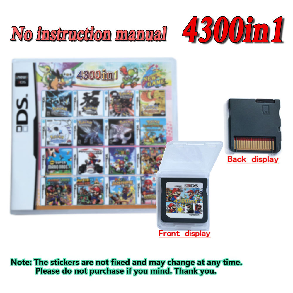 Party Games Gender Reveal - 4300 in 1 コンピレーションDS NDS 3DS