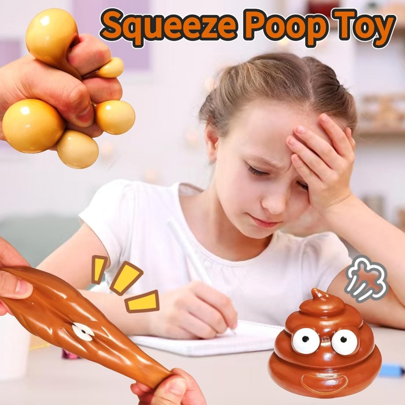 かわいいうんち型ストレス解消おもちゃ、感覚玩具、面白いうんち - Party Games Adults Funny のレビューと価格