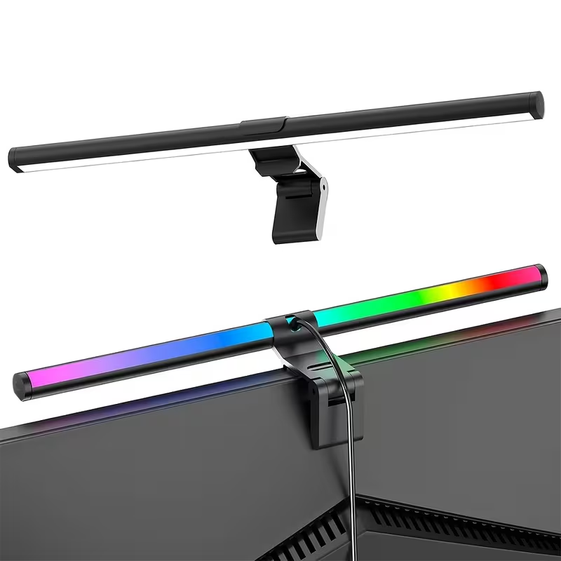USB給電式LEDモニターライトバー、RGBカラーチェンジ式 - Party Games On Switch のレビューと価格