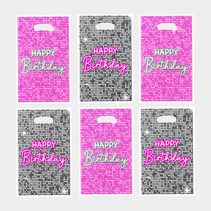 20個/40個入りパーティーギフトバッグ、グリッタースパンコ - Party Games Gender Reveal のレビューと価格