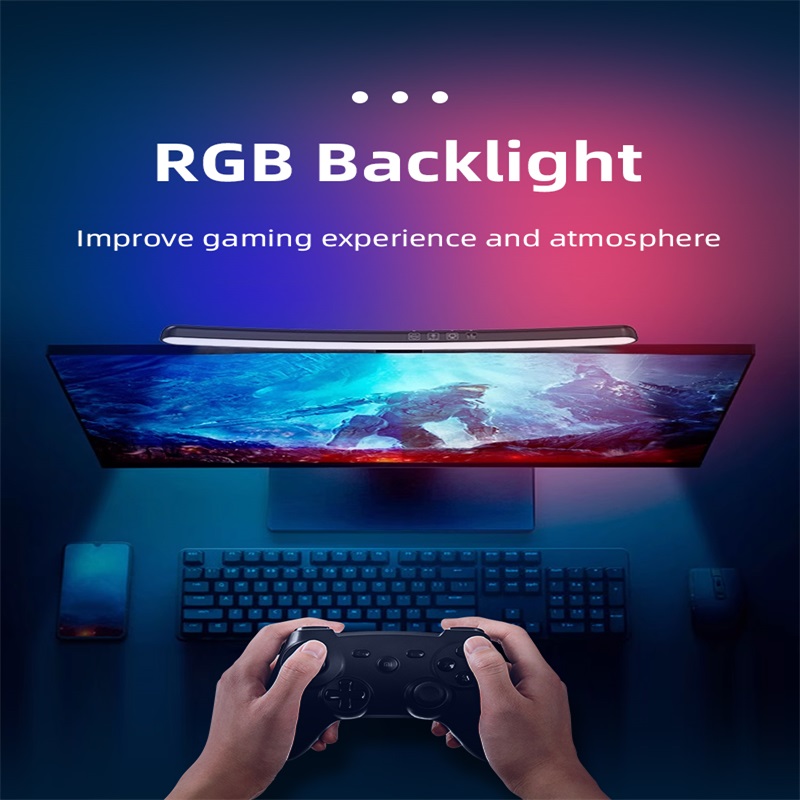 LEDカーブモニターライトバー,RGBコンピュータースクリー - Party Games On Switch のレビューと価格