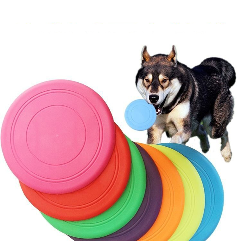 シリコン製ペット用フリスビー、犬用インタラクティブトレーニン - Frisbee Freestyle Disc のレビューと価格