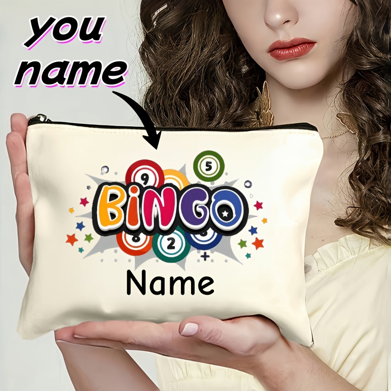 パーソナライズされたビンゴゲームトートバッグ カスタム名入り - Party Games Name のレビューと価格