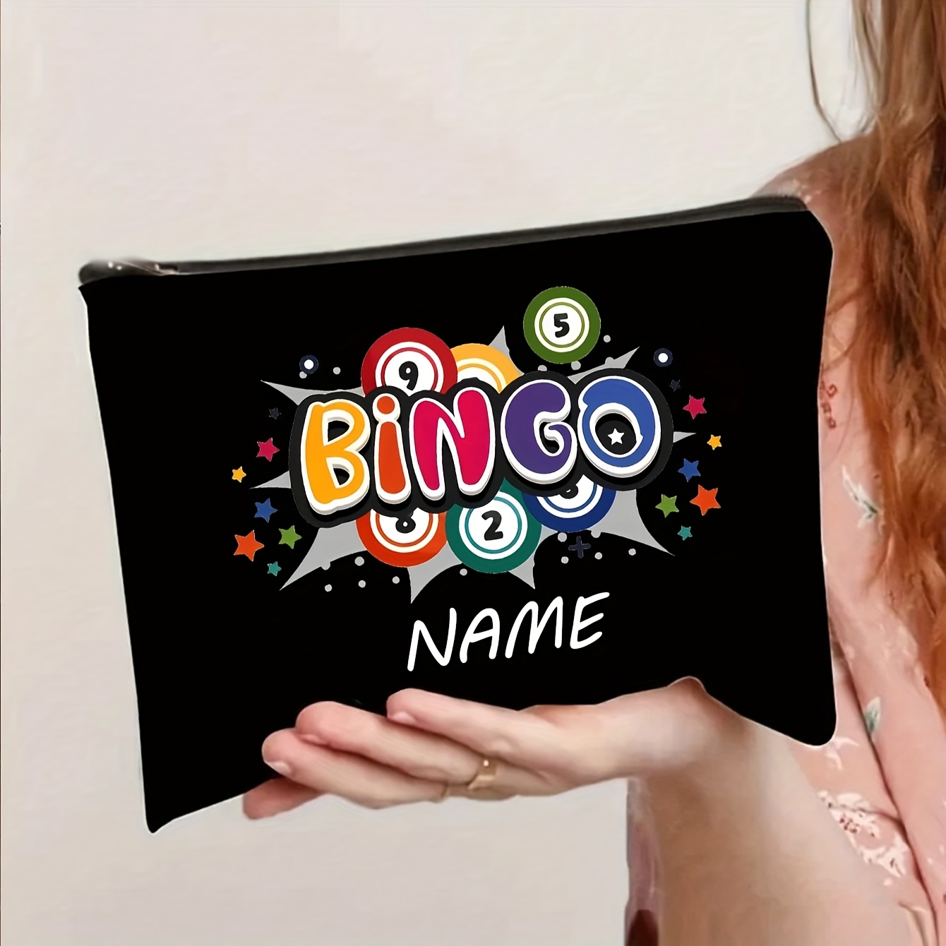 パーソナライズされたビンゴゲームトートバッグ カスタム名入り - Party Games Name のレビューと価格