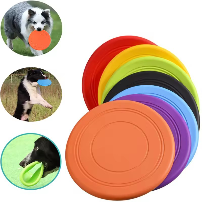 耐久性のある噛み砕けるペットトレーニングフリスビーおもちゃ、 - Frisbee Freestyle Disc のレビューと価格