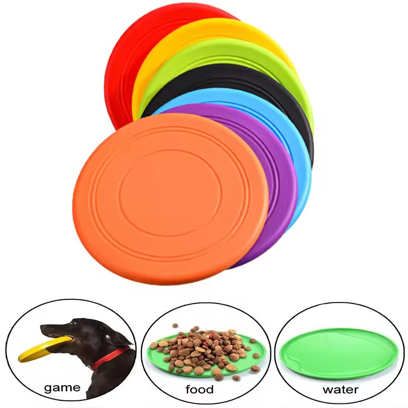 耐久性のある噛み砕けるペットトレーニングフリスビーおもちゃ、 - Frisbee Freestyle Disc のレビューと価格
