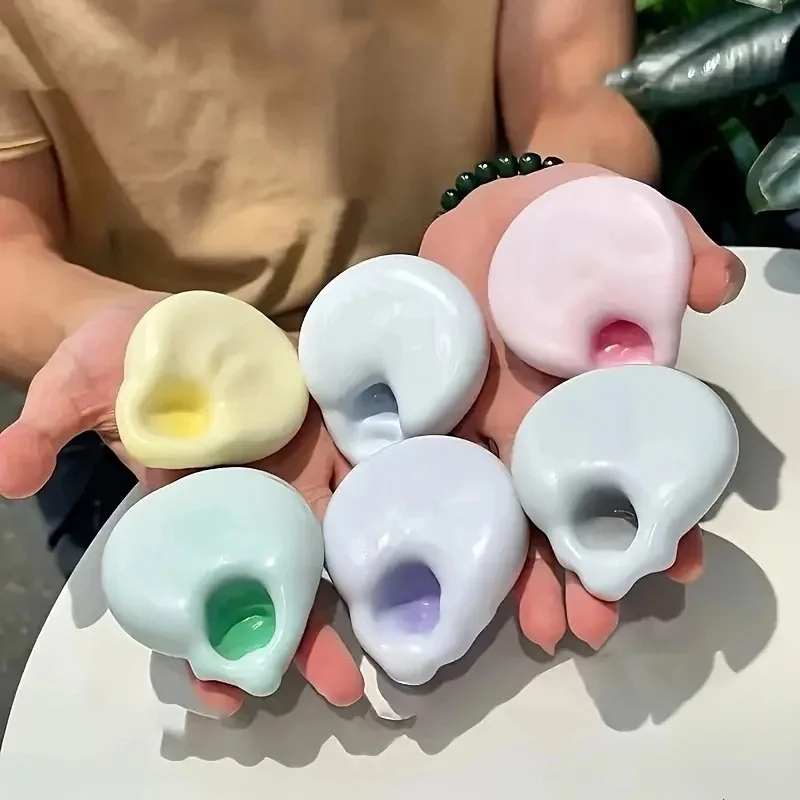 面白い感覚玩具、形を変えられるスクイーズ、ゆっくり戻る減圧フ - Party Games Adults Funny のレビューと価格