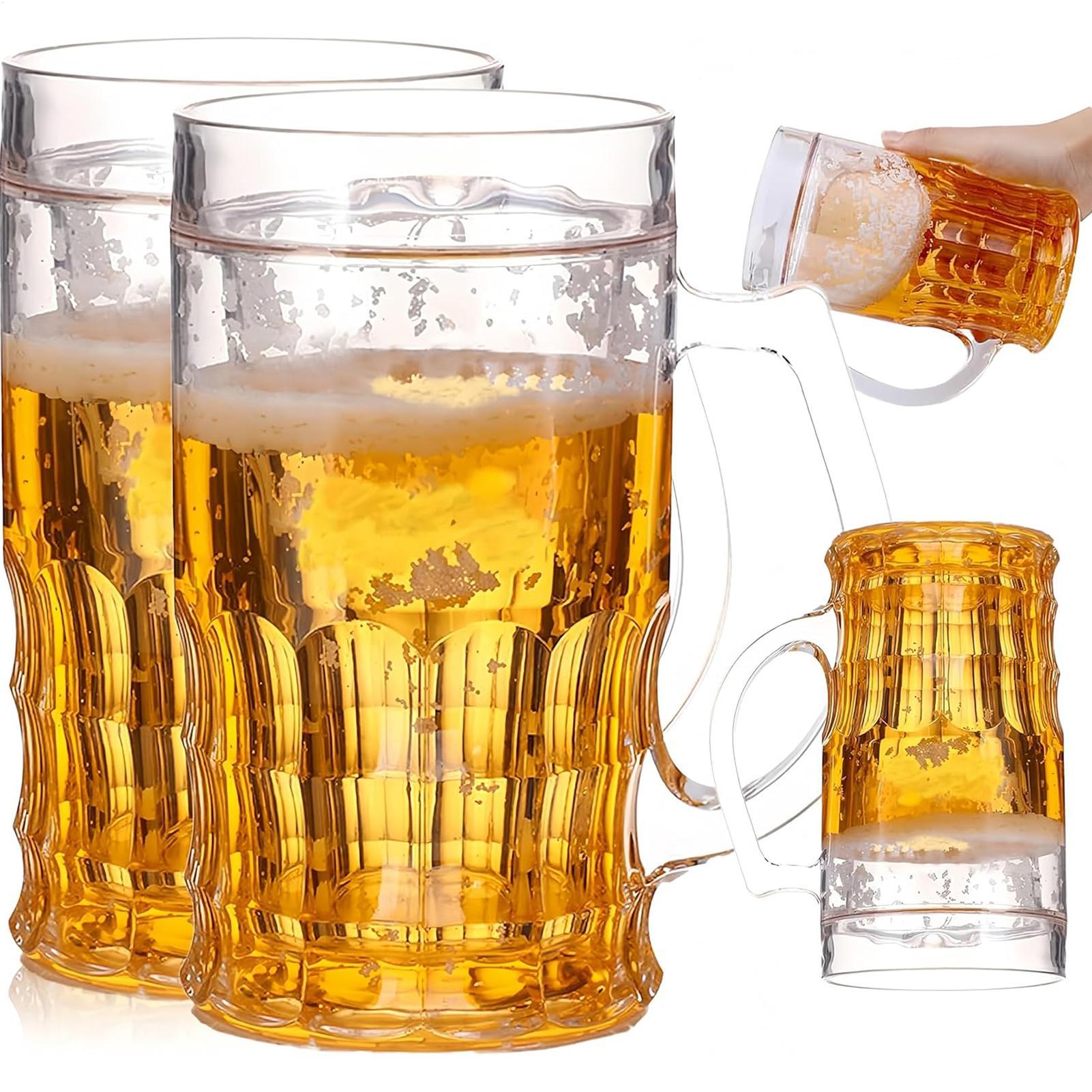 偽のビールジョッキ 面白い水カップ、ノベルティいたずらおもち - Party Games Adults Funny のレビューと価格