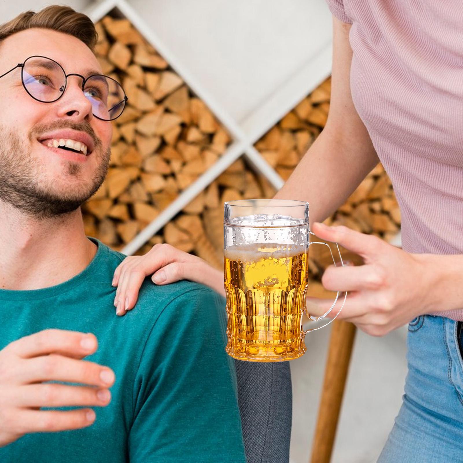 偽のビールジョッキ 面白い水カップ、ノベルティいたずらおもち - Party Games Adults Funny のレビューと価格