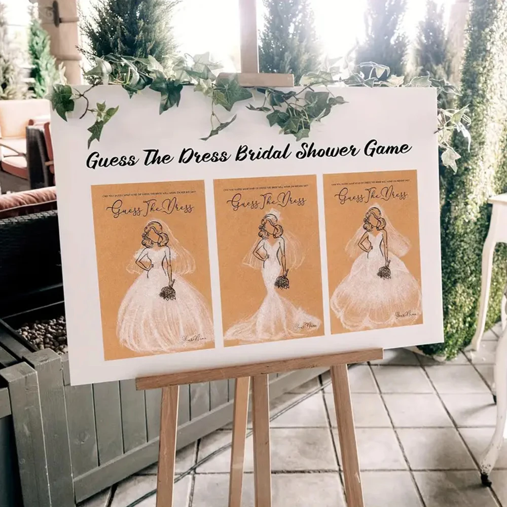 ランツー 10セット 面白いドレスゲームカード（鉛筆付き）、 - Party Games Bridal Shower のレビューと価格